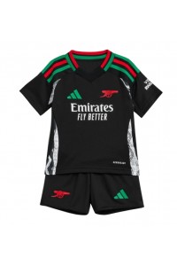 Arsenal Babytruitje Uit tenue Kind 2024-25 Korte Mouw (+ Korte broeken)